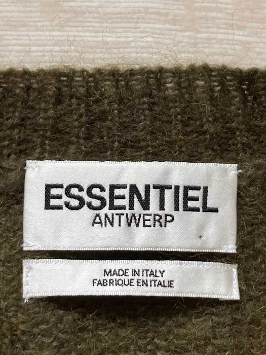 Essentiel Antwerp Mohair and Wool мохер вълна полиамид пуловер S