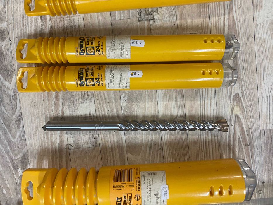 Свредло за бетон XLR, SDS Max Dewalt от  ø12 mm до ø40 mm