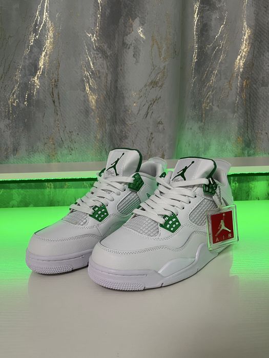 #OFERTA# Nike Air Jordan 4-Metallic Green-VERIFICARE COLET