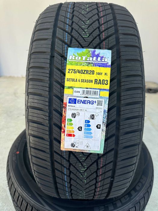 Нови всесезонни гуми ROTALLA SETULA 4 SEASON RA03 275/40R20 106Y XL БОРД 2754020