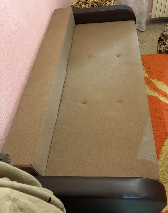 Canapea extensibila + fotoliu extensibil - stare buna