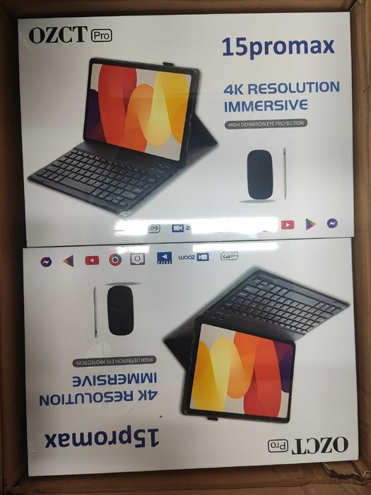 БЕПУЛ Доставка, АКЦИЯ! OZCT 15 Pro max Андроид Планшет 10.1"+Подарки.