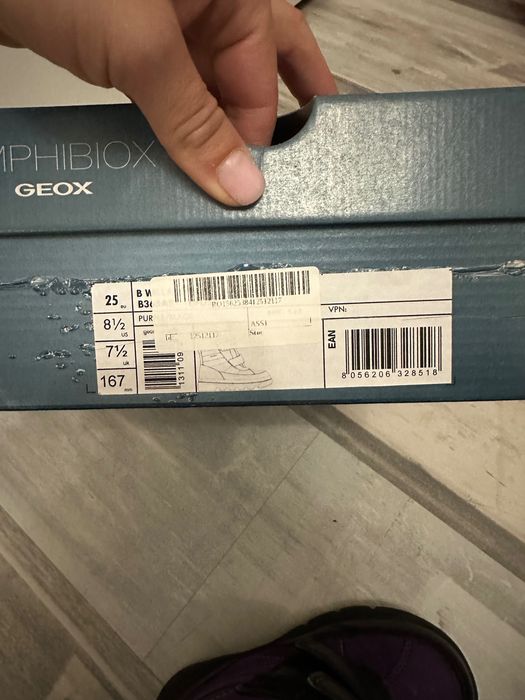 Зимно обувки 24 и 25 номер ,Timberland и Geox