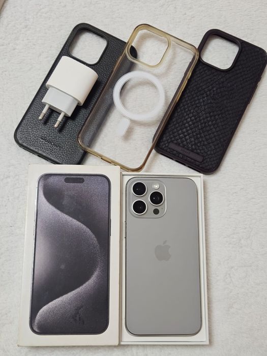 iPhone 15 PRO MAX, 512 GB, Natural Titanium