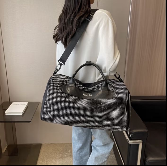 Гламурная дорожная сумка 44*23*23