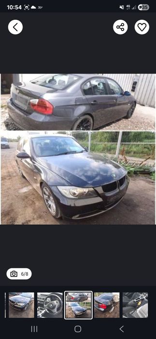 Dezmembrez Bmw e90 318i 320d Piese