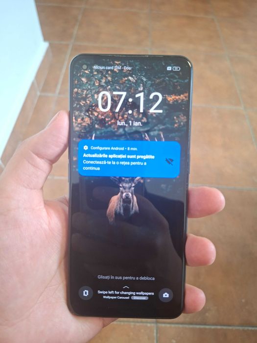 Telefon mobil Realme 9 Pro+, Dual SIM, 8GB RAM, 256GB, 5G, Aurora Green