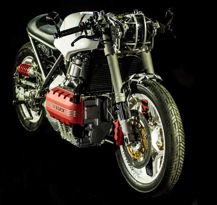Custom cafe racer BMW K100 - The Mechanik