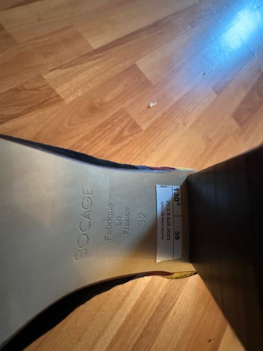 Sandale piele naturala Bogage marimea 39