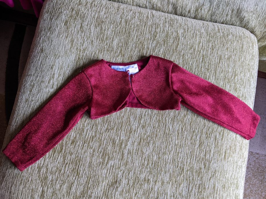 Официална празнична рокля с болеро 18-24 мес.,САЩ