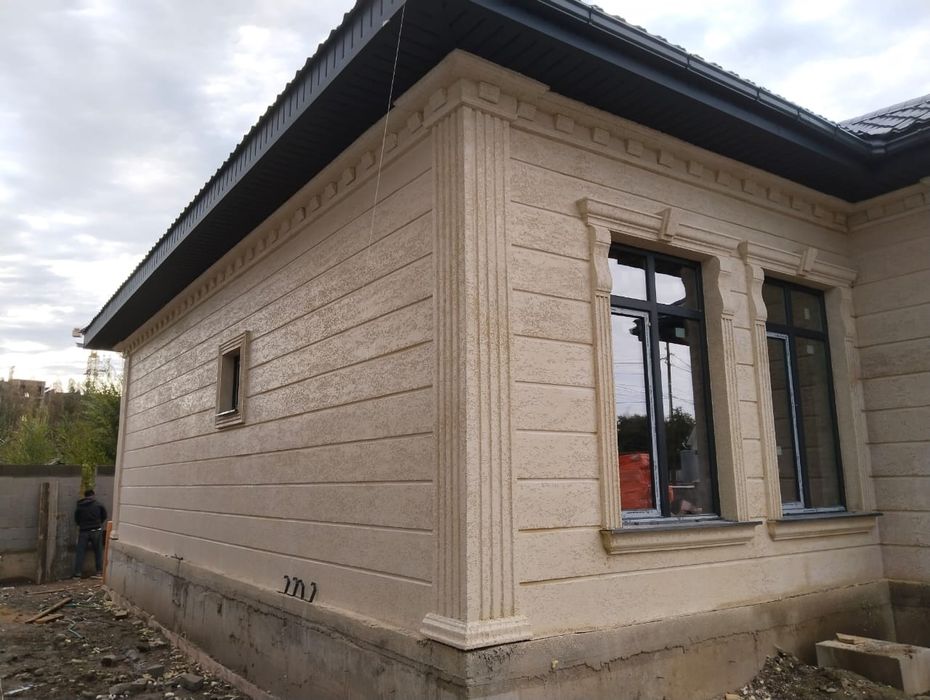 Жидкий травертин ( травертин + работа)