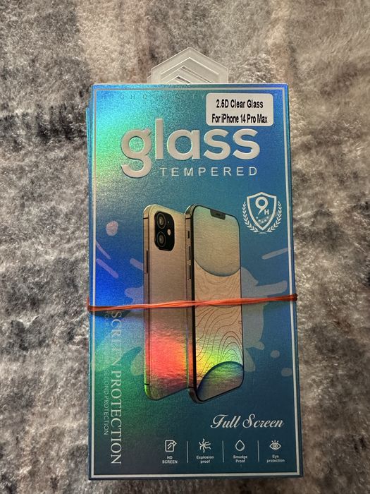 Stoc 200 bucăți Foli Sticlă Securizată 2.5D iPhone 14 Pro și 14 Pro Max – Noi