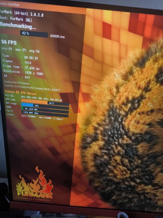 Asus rog srtix gaming rx570 8GB