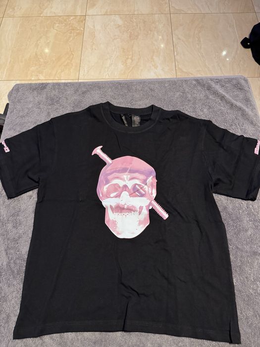 Тениски - Off-White, Vlone Pink Skull, Chrome Hearts