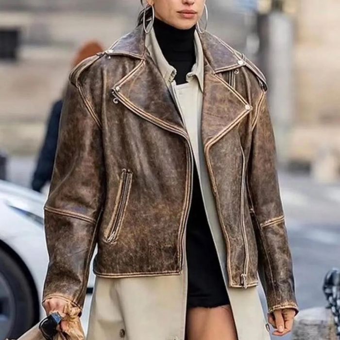 Лимитирано кожено яке H&M Studio