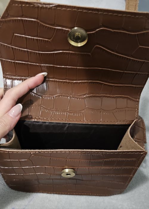 Дамска кафява чанта