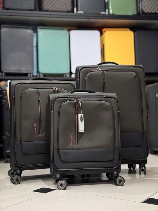 Немецские чемоданы Travellite | текстильный | матерчатый чемодан