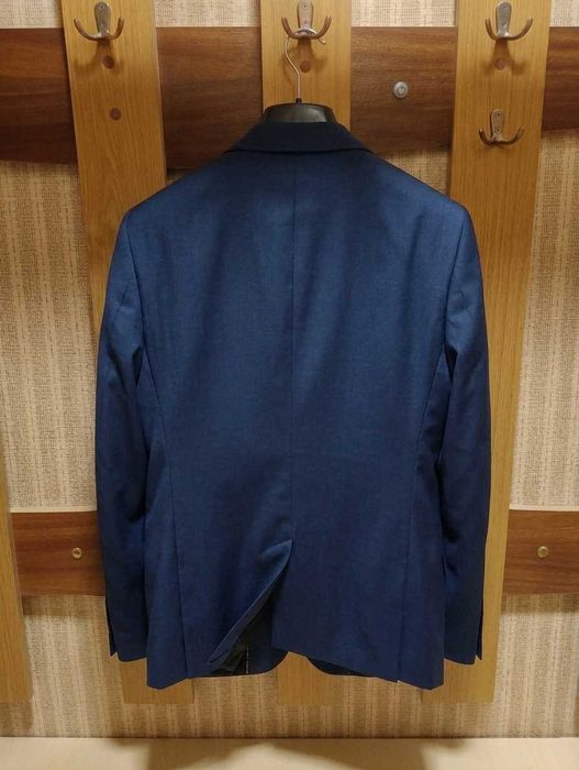 Почти нов мъжки костюм за бал Styler размер 48 – тъмносин