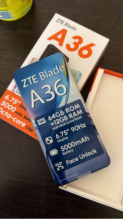 Смартфон ZTE Blade A36 4 ГБ/64 ГБ