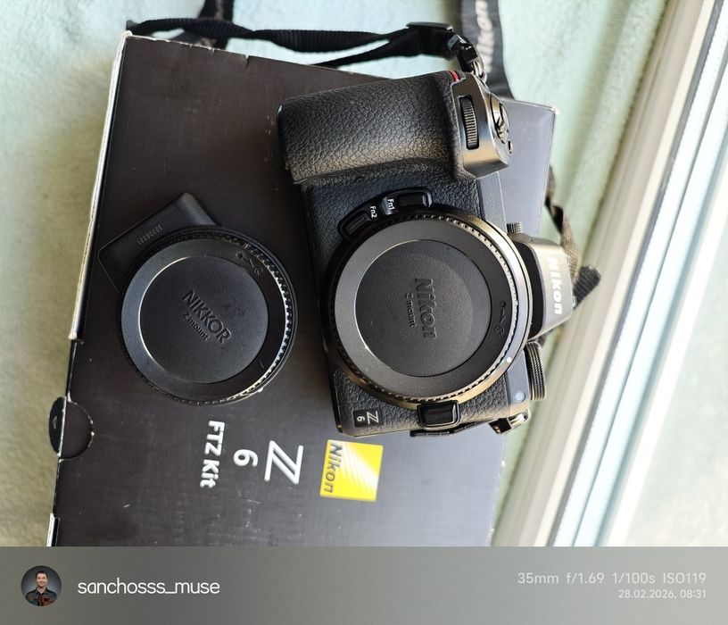 Nikon Z6 body + Mount Adapter FTZ