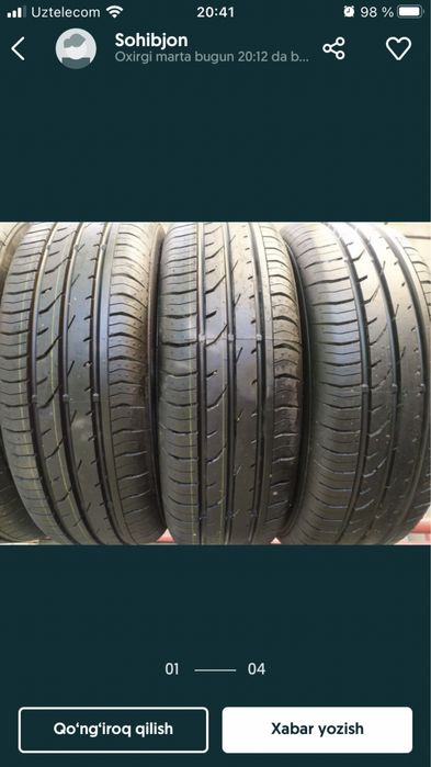 Автомобильные шина Halol Muddatli To'lov