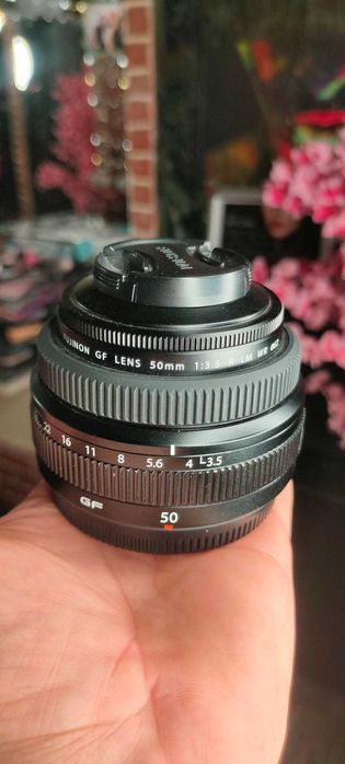 GF 50mm f3.5 la cutie, testat
