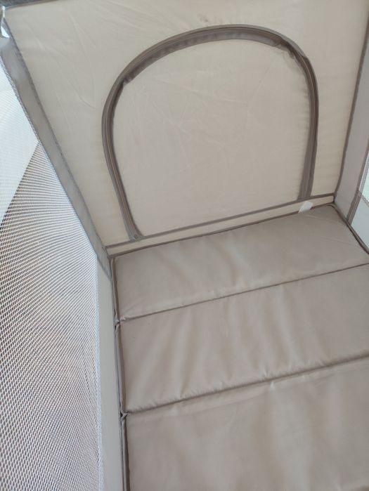 Преносимо бебешко легло 120х60 см с матрак и калъф