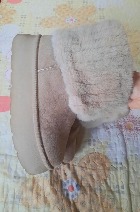 Încălțăminte îmblănită Benvenuti nr.36, interior 23cm