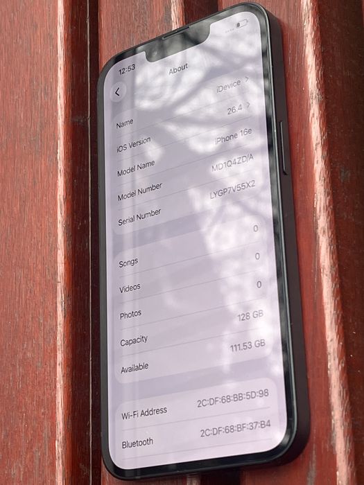 Oferta Zilei : iPhone 16 E / NOU / 0 incarcari / 0 minute