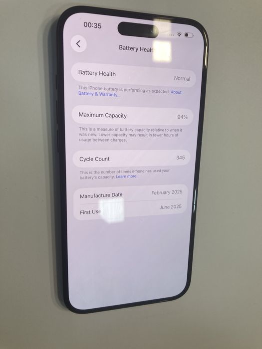 iPhone 16 Plus • 94% Bateria • impecbil