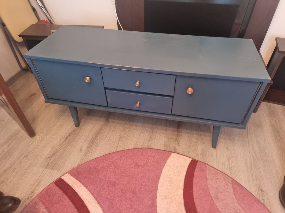 Dulap comada living blue