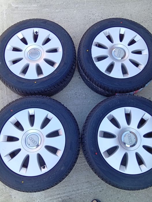 Set roți Audi A6 C6 echipate cu anvelope de iarnă
