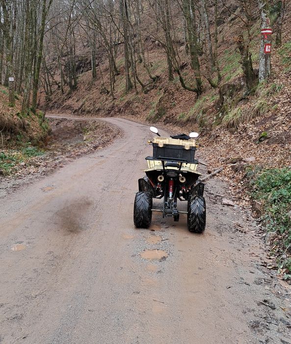 Vand atv 125cm³ refăcut de la 0