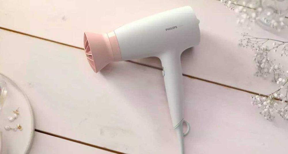 Сешоар Philips BHD300/00, 1600W, Аксесоар Thermo Protect