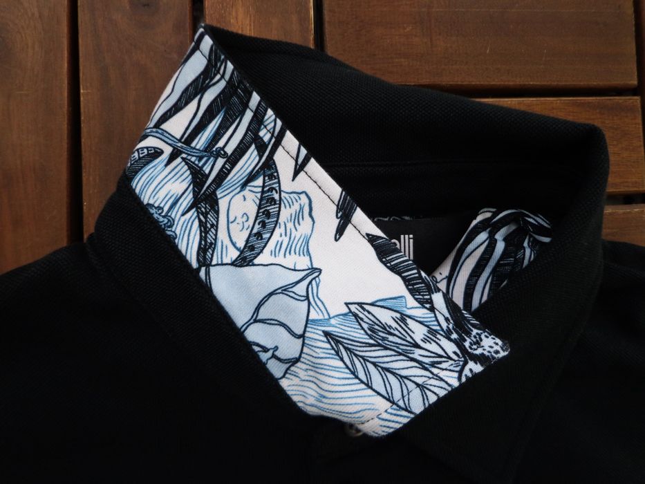 Мъжка поло тениска Just Cavalli logo Polo T-shirt размер L