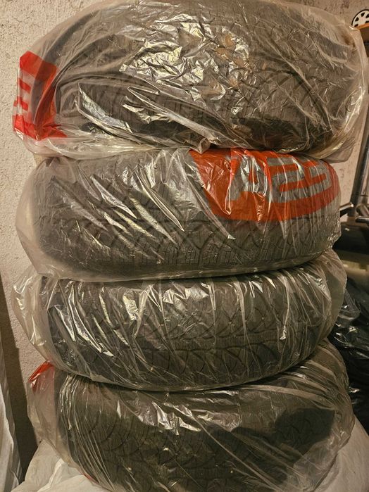 4 зимни гуми Fulda с джанти от Fiat 500