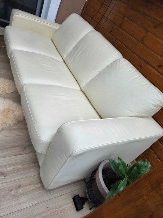 POLO Canapea extensibilă, 3 locuri, piele (Mobexpert)