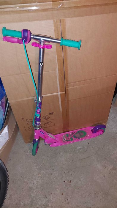 Trotineta copii, pliabila, cu frana, Oxelo Play 5 Violet