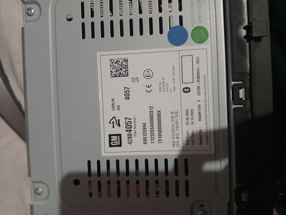 Cobalt 2024 magnitafon va ramka yangi 1 kun xam ishlamagan zavod