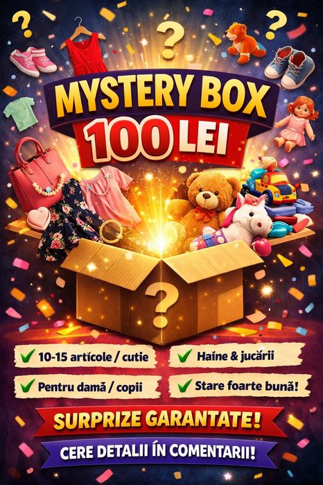 Mistery Box-  100 lei