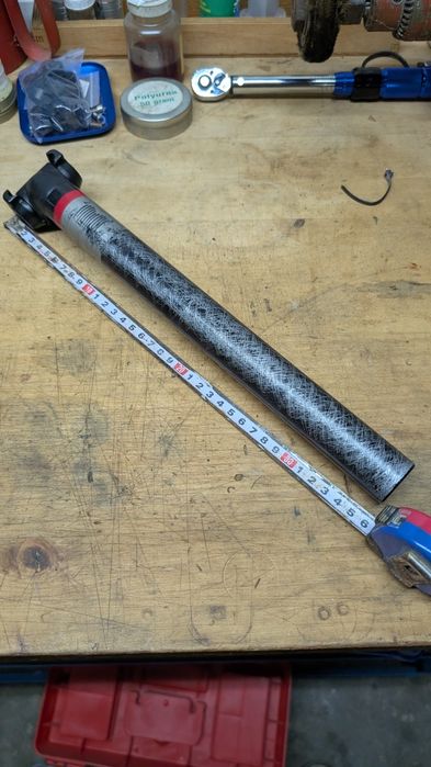 Алуминиево колче 31.6мм дължина 36см.