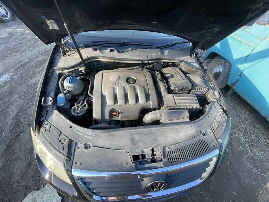 vw passat b6 2.0 tdi bkp на части пасат 6 кожа нави r17