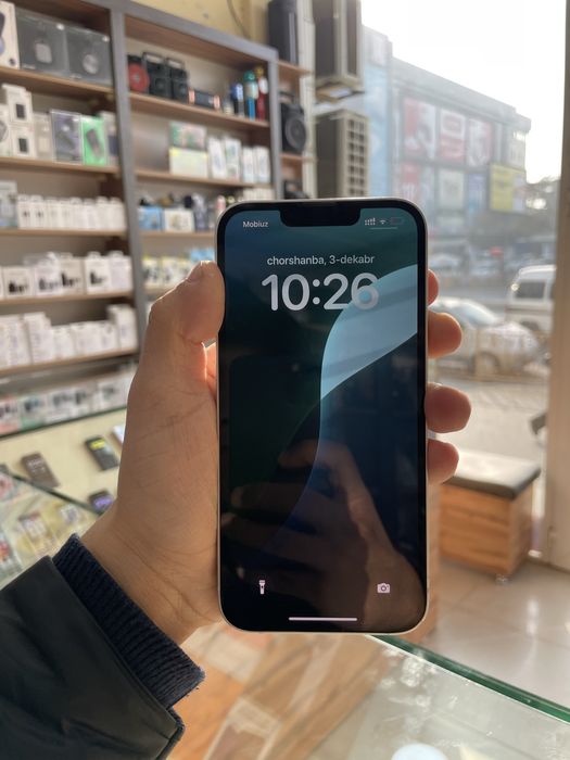 iPhone 13 128gb 79% skrit icloud ARZON NARXDA sim+esim