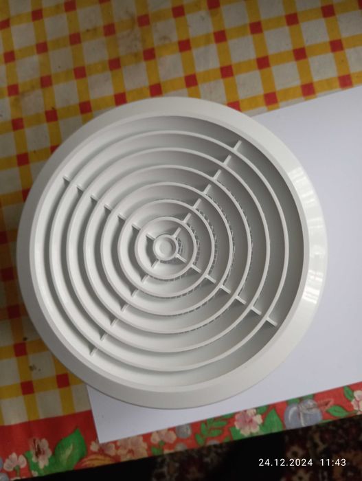 розетка ф-150 с мрежа бяла