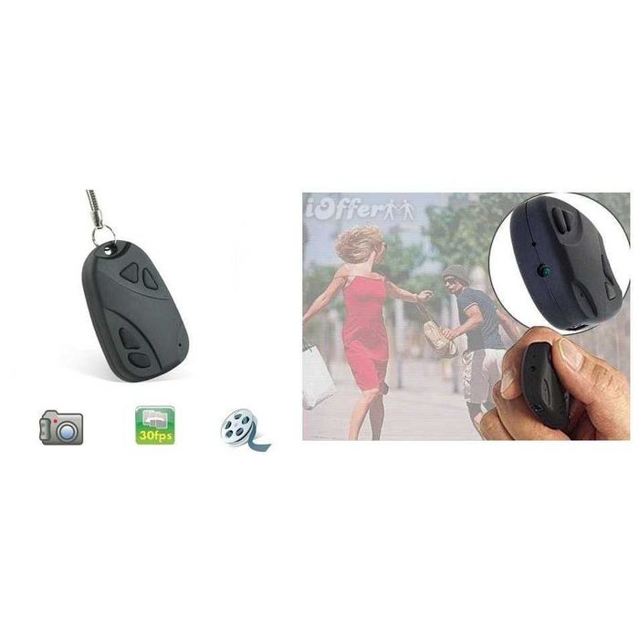 camera spion FullHD spy camera mini spion breloc auto