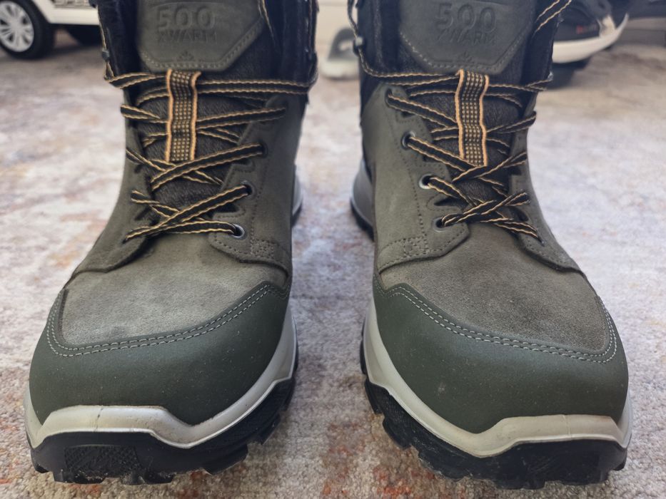 Мъжки водоустойчиви кожени обувки