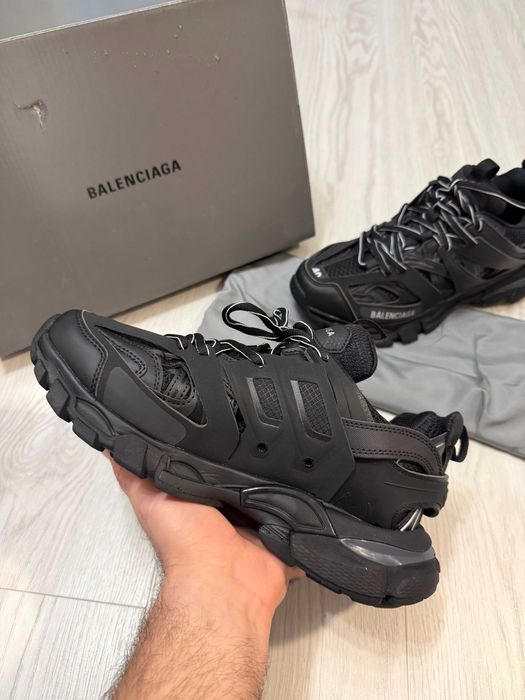 Adidasi Balenciaga Track Lace-Up Sneakers Premium Full Box Black