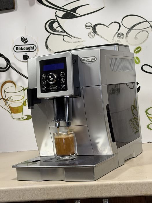 Кафемашина кафе автомат delonghi magnifica S с гаранция