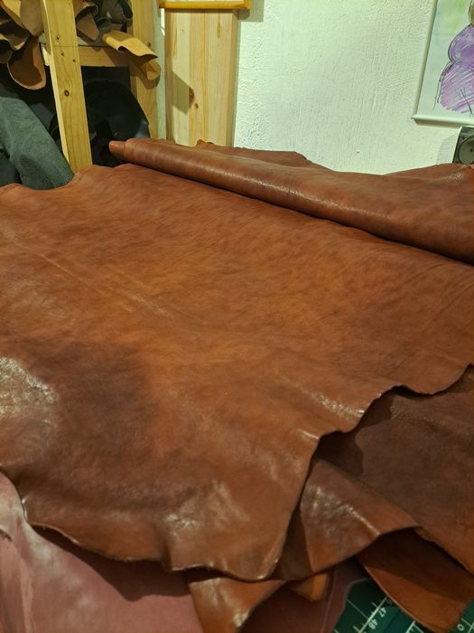 Piele tabacita, piele la metru, leather, handmade