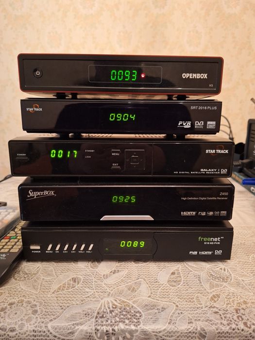 Спутниковые тюнеры.